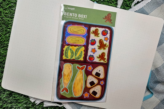 bento box! 4x6 Sticker Sheet