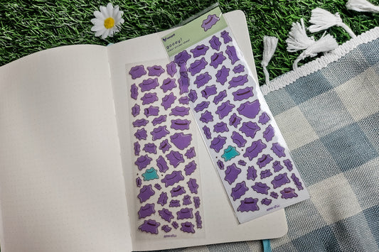 gooey! Clear Deco Sticker Sheet