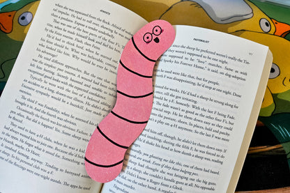 nerd worms Bookmark