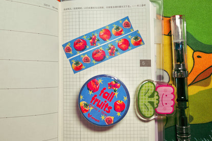 fall fruits Washi Tape