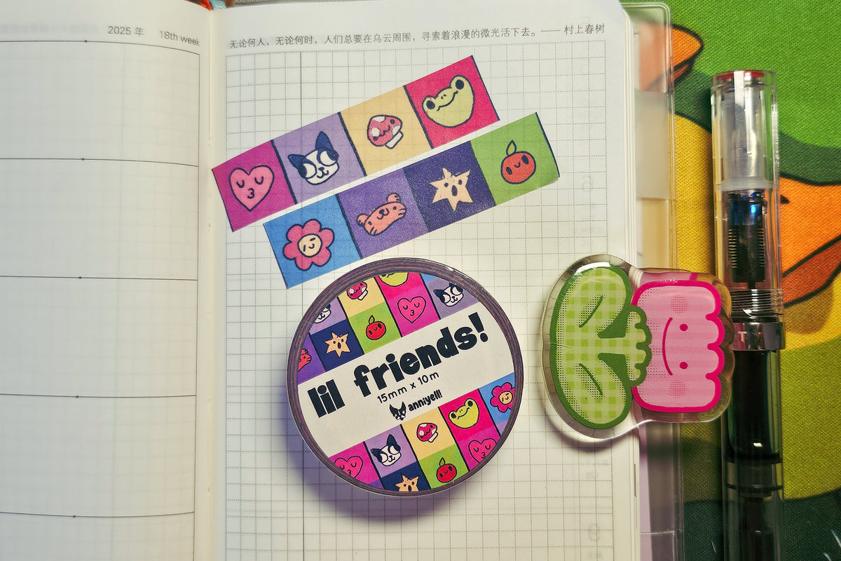 lil friends! Washi Tape