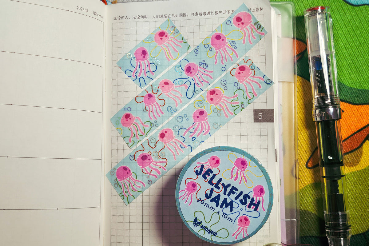 jellyfish jam Holographic Washi Tape