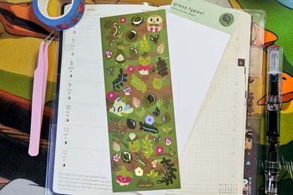 grass types! Deco Sticker Sheet
