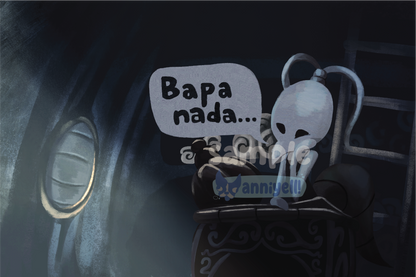 iselda Postcard Mini Art Print