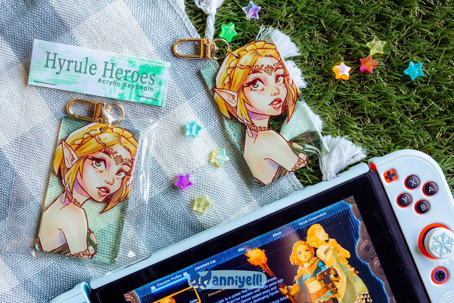 Hyrule Heroes Acrylic Keychains