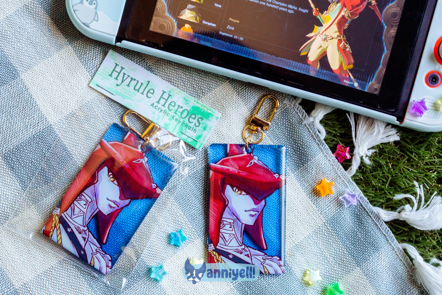 Hyrule Heroes Acrylic Keychains