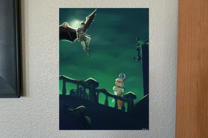 death from above Hades II Art Print