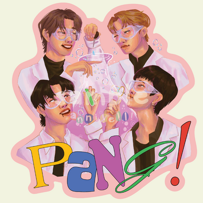 PANG! Die-Cut Sticker