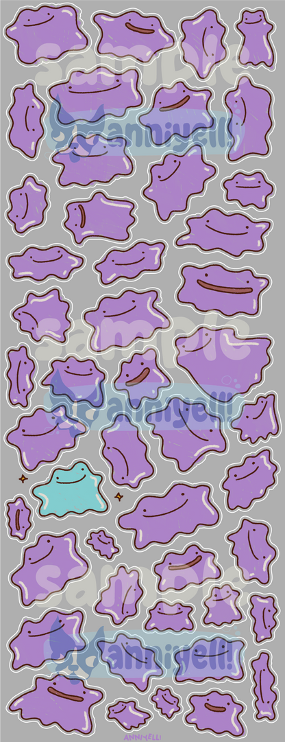 gooey! Clear Deco Sticker Sheet