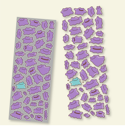 gooey! Clear Deco Sticker Sheet