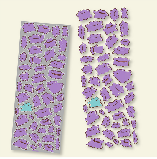 gooey! Clear Deco Sticker Sheet