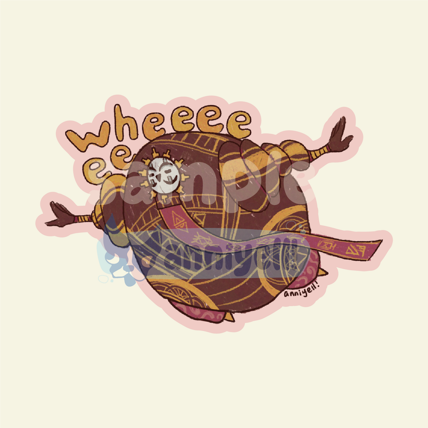esquie Die-Cut Sticker