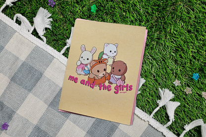 me and the girls Greeting Card