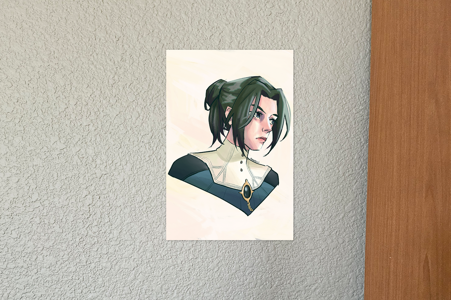 catnap Postcard Mini Art Print