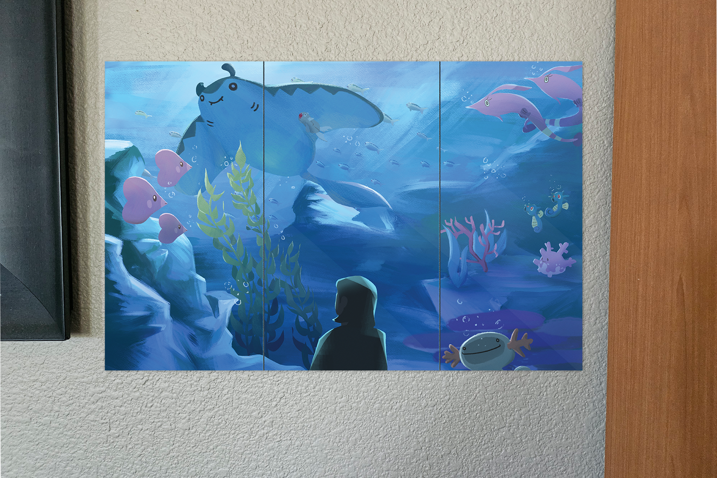 pokaquarium Art Print
