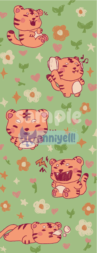 lil tiger Bookmark