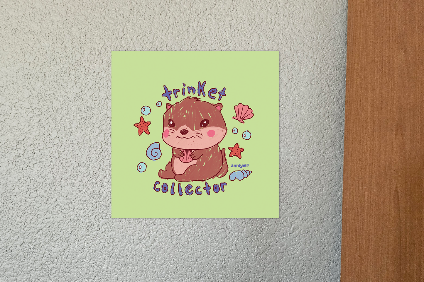 trinket collector Mini Art Print
