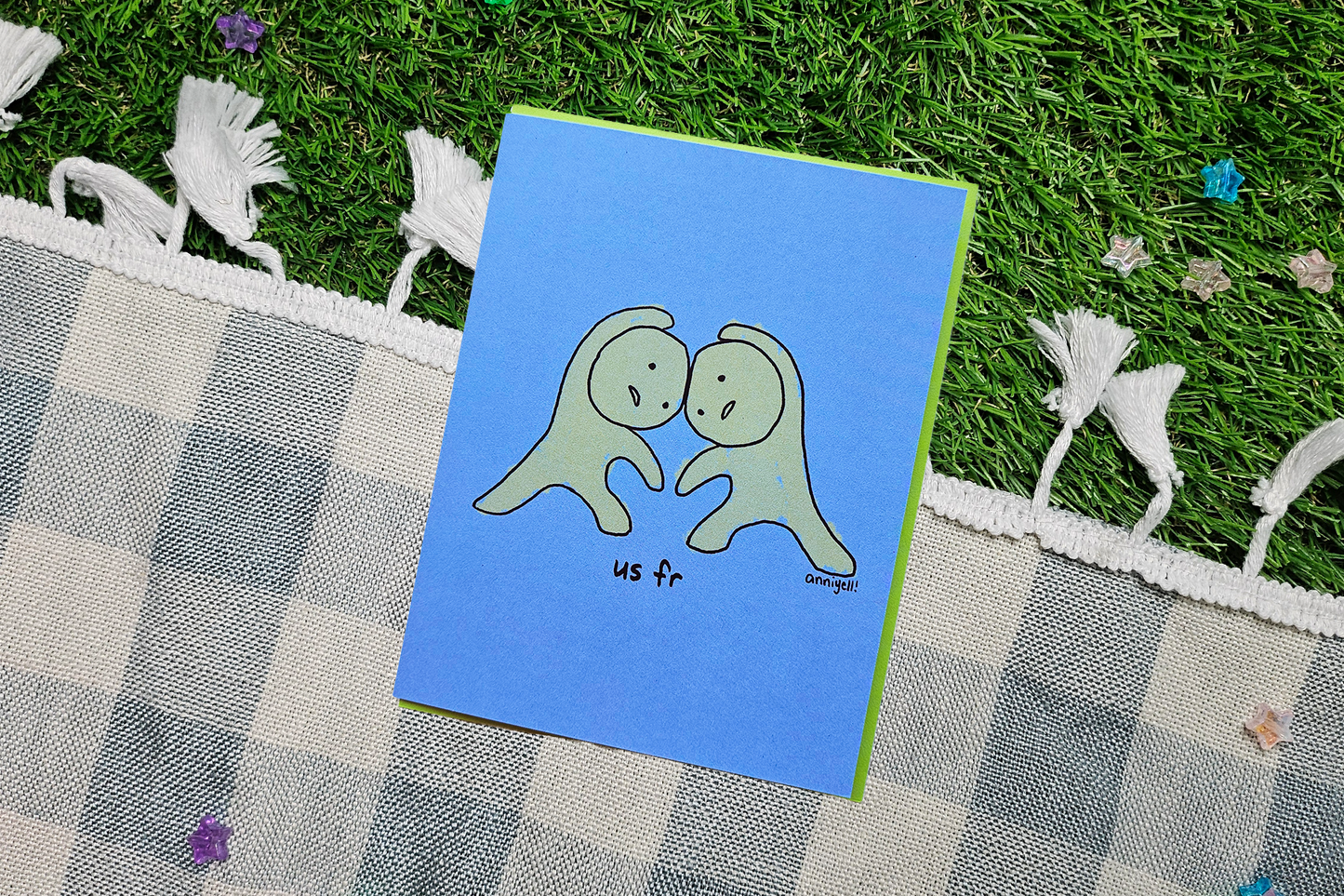 us fr Greeting Card