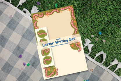 wiggly worms Letter Writing Set