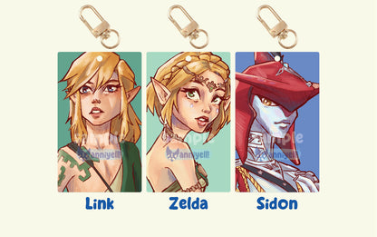 Hyrule Heroes Acrylic Keychains